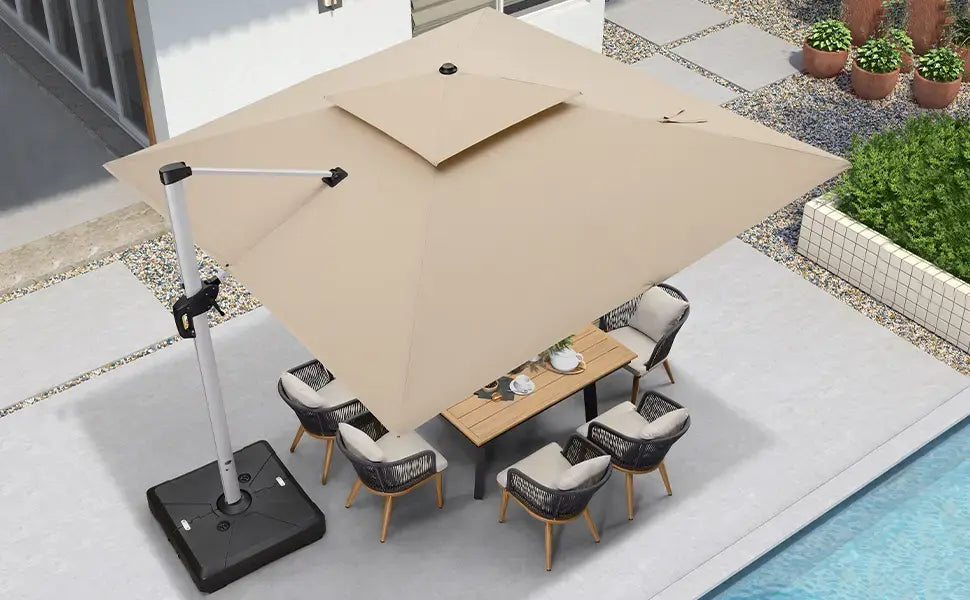 SunGlide™ terrasseparasol