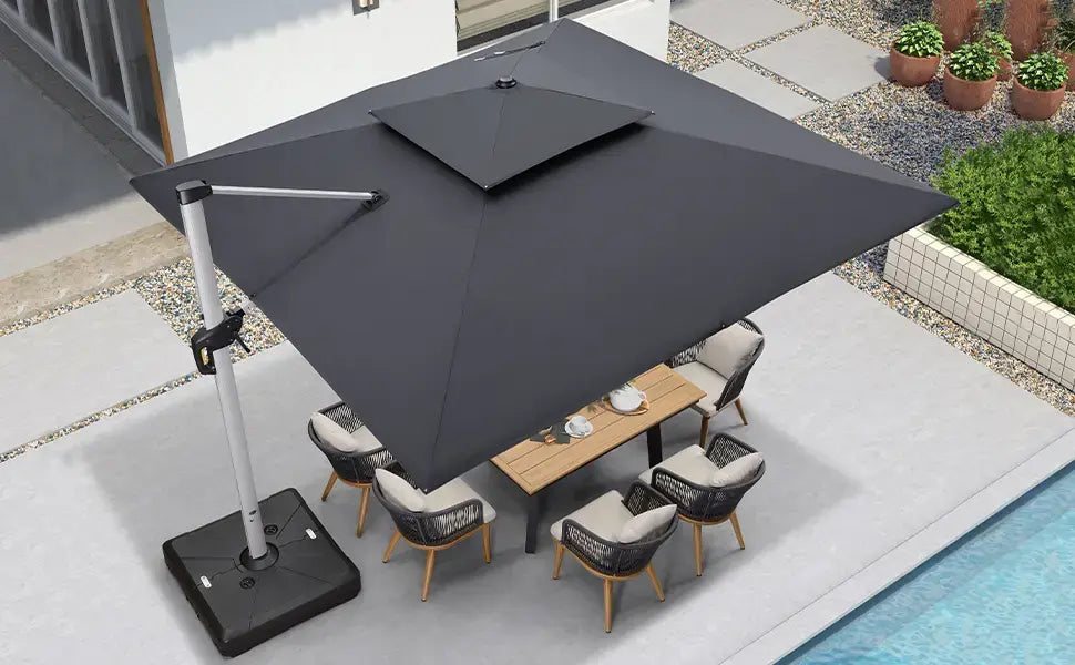 SunGlide™ terrasseparasol