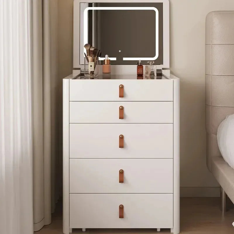 Ivory - Foldbar spejl Make-upbord