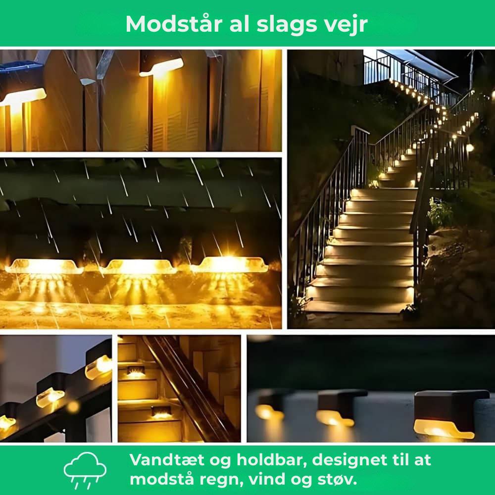 LED-solcellelamper – automatisk og vandtæt belysning til dit udendørsområde