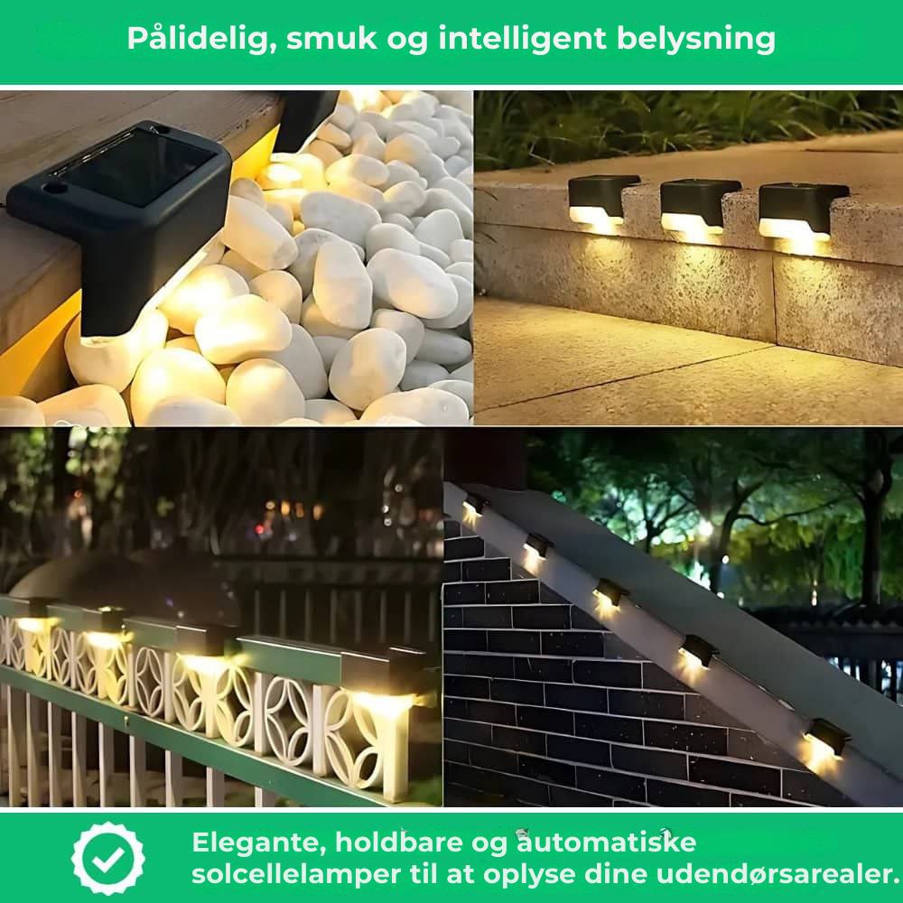 LED-solcellelamper – automatisk og vandtæt belysning til dit udendørsområde