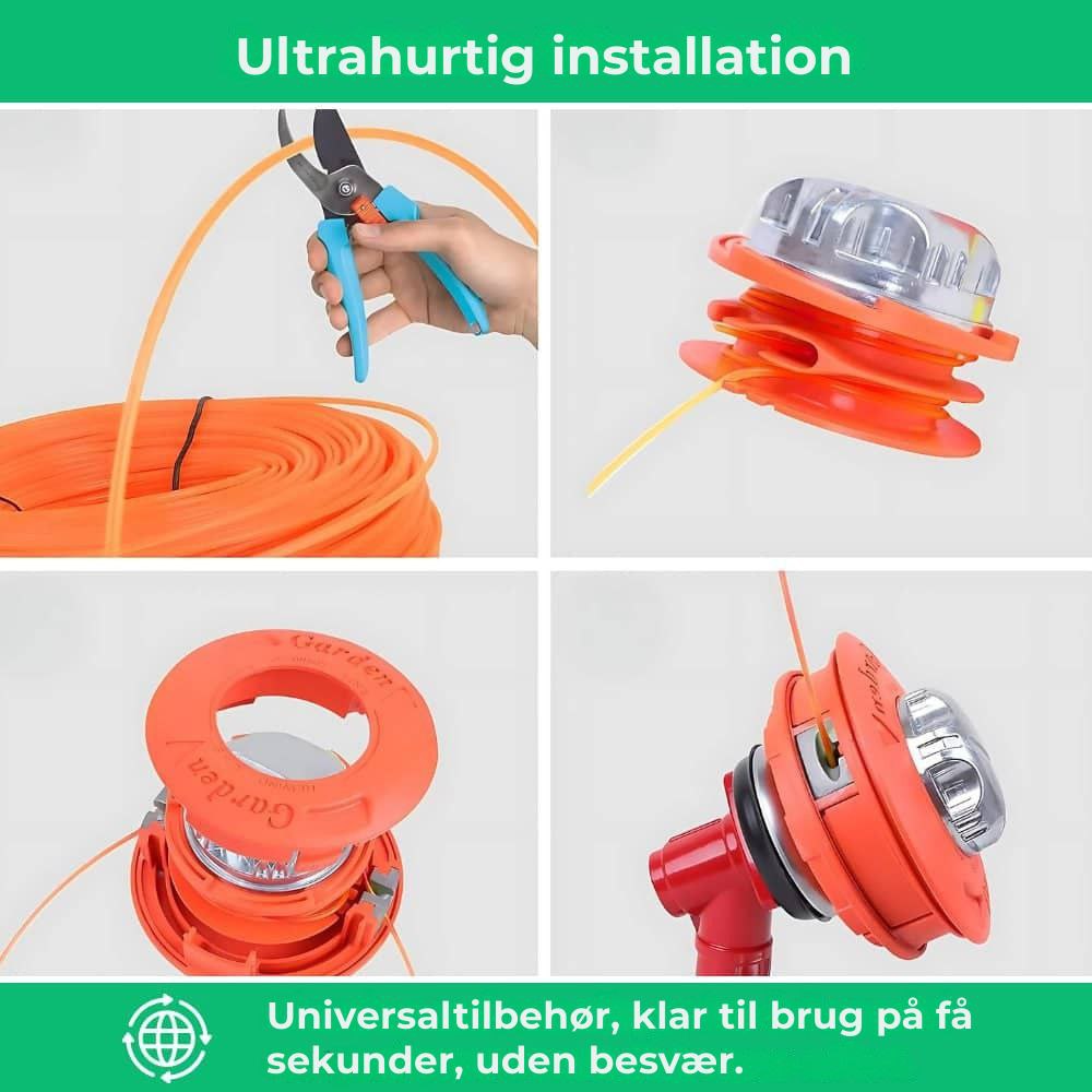 G50 PRO Ultra-resistent buskrydderhoved – Ren og hurtig klipning til havepleje