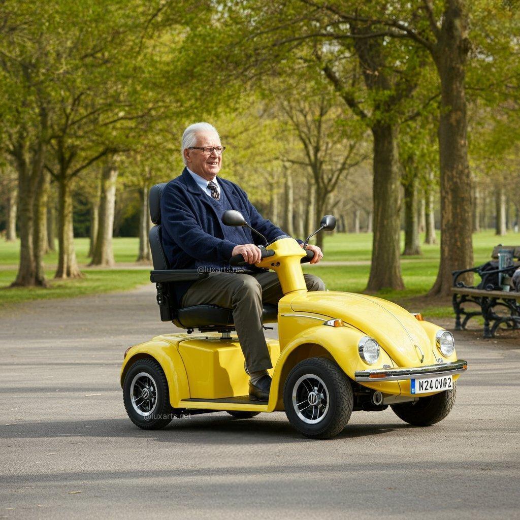 Beetle-inspireret mobilitetsscooter