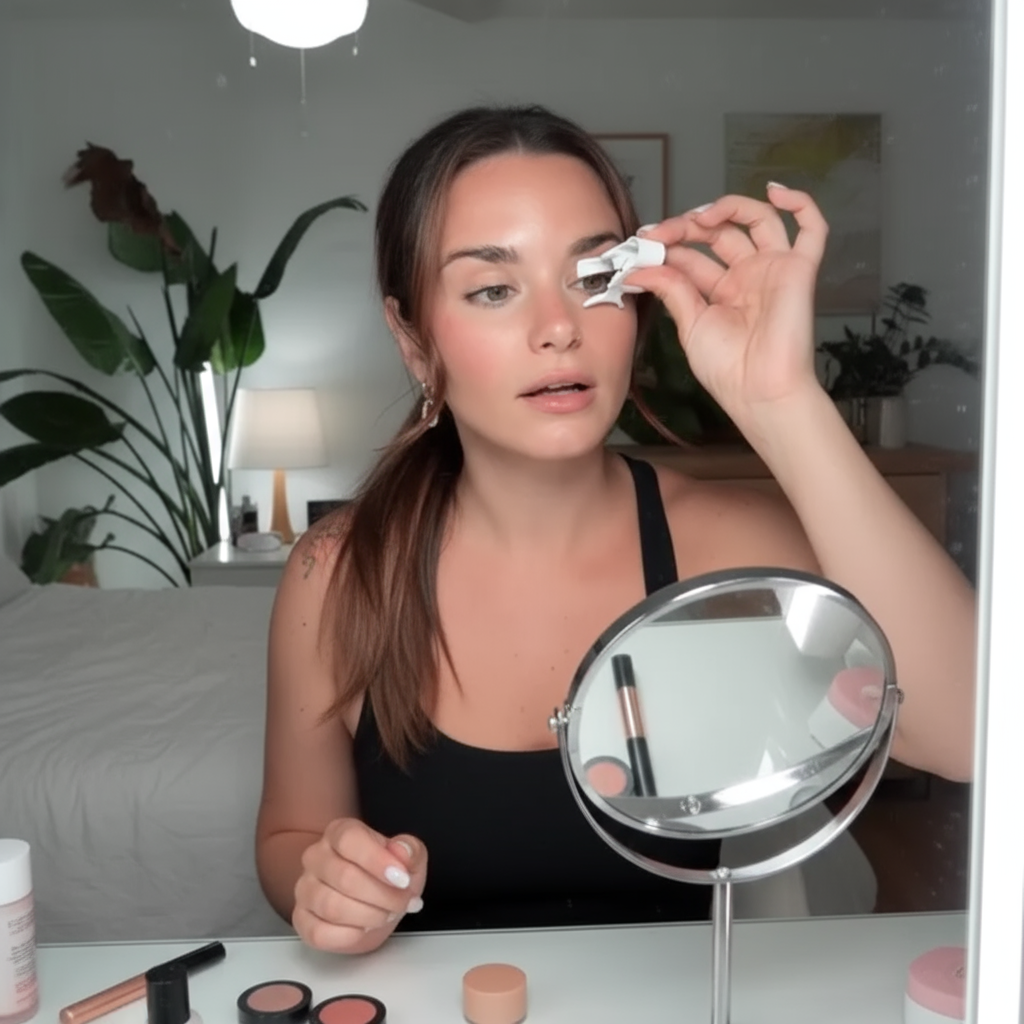 Lumoshe - Magnetiske, fluffy kunstige øjenvipper