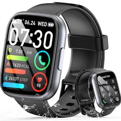 SmartWatch – Multifunktionelt smartur med Bluetooth-opkald og sundhedsovervågning