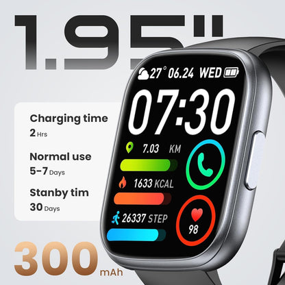 SmartWatch – Multifunktionelt smartur med Bluetooth-opkald og sundhedsovervågning