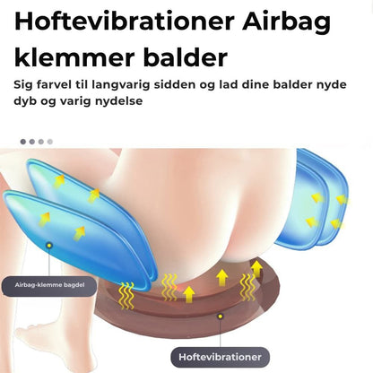 Massagestol A5 - Varmeterapi, AI-styring, Zero Gravity & Touchskærm