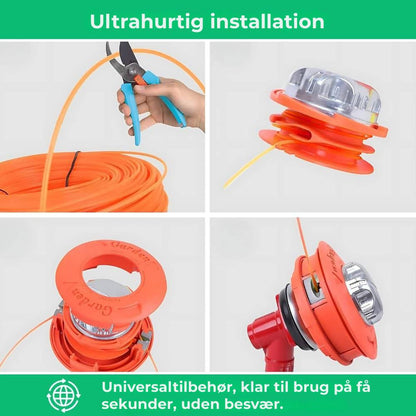 G50 PRO Ultra-resistent buskrydderhoved – Ren og hurtig klipning til havepleje