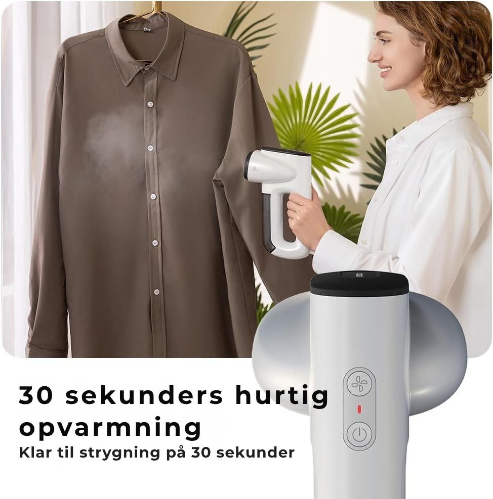 STEAMIFY™ Professionelt dampstrygejern med sugefunktion – Ingen folder på få sekunder