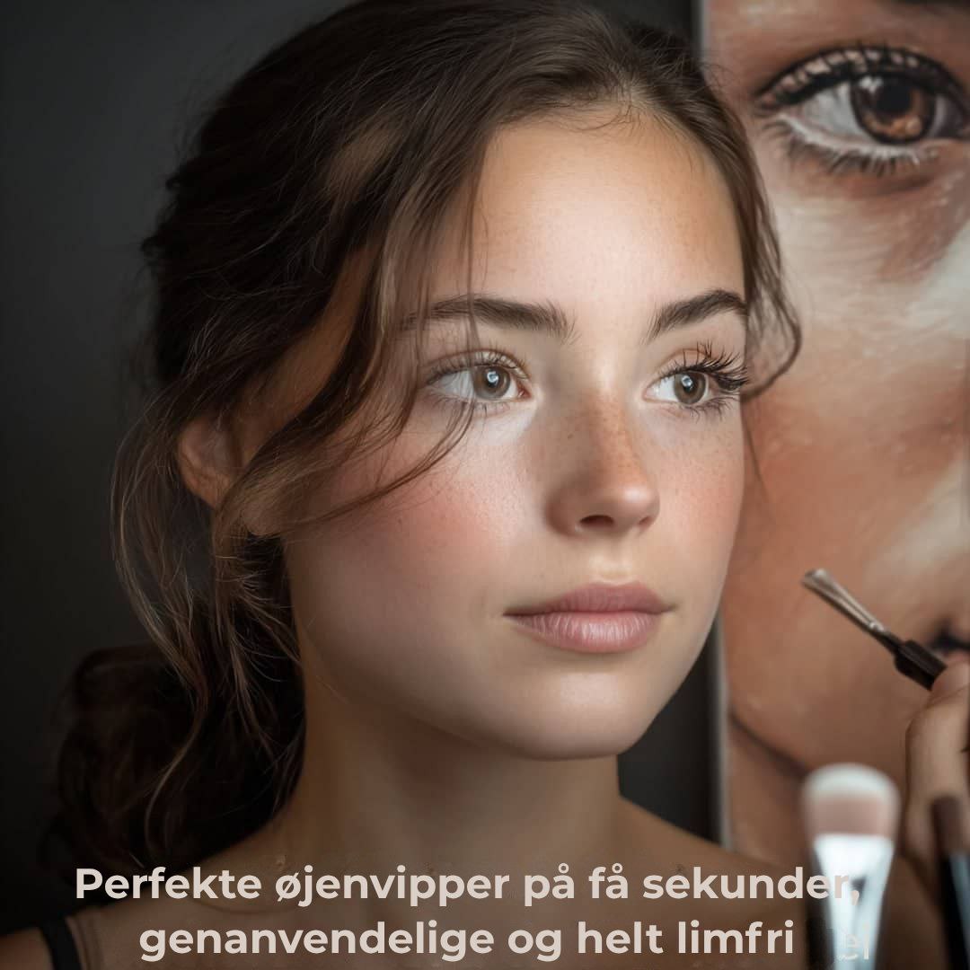 Lumoshe - Magnetiske, fluffy kunstige øjenvipper