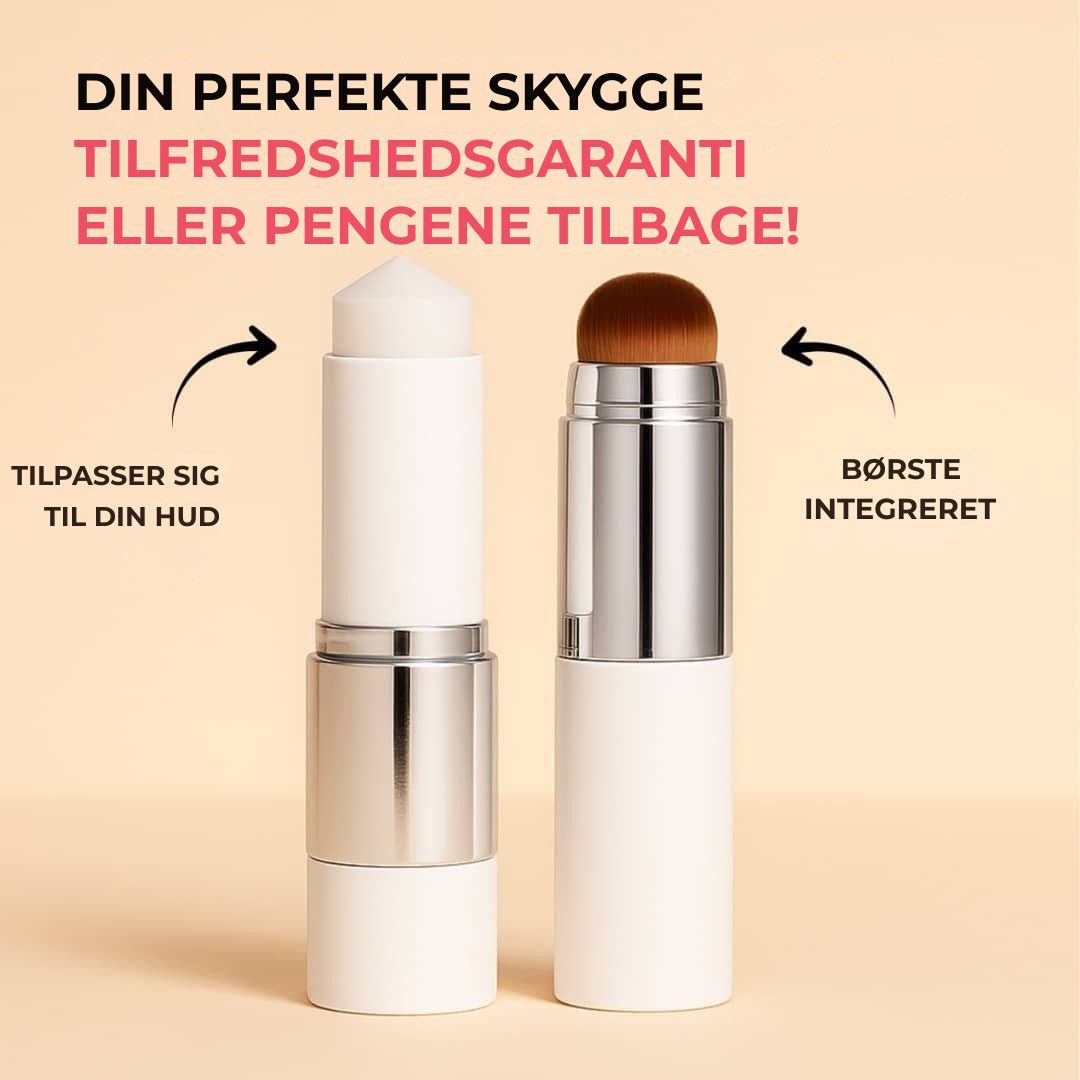 2-i-1 foundation med integreret pensel