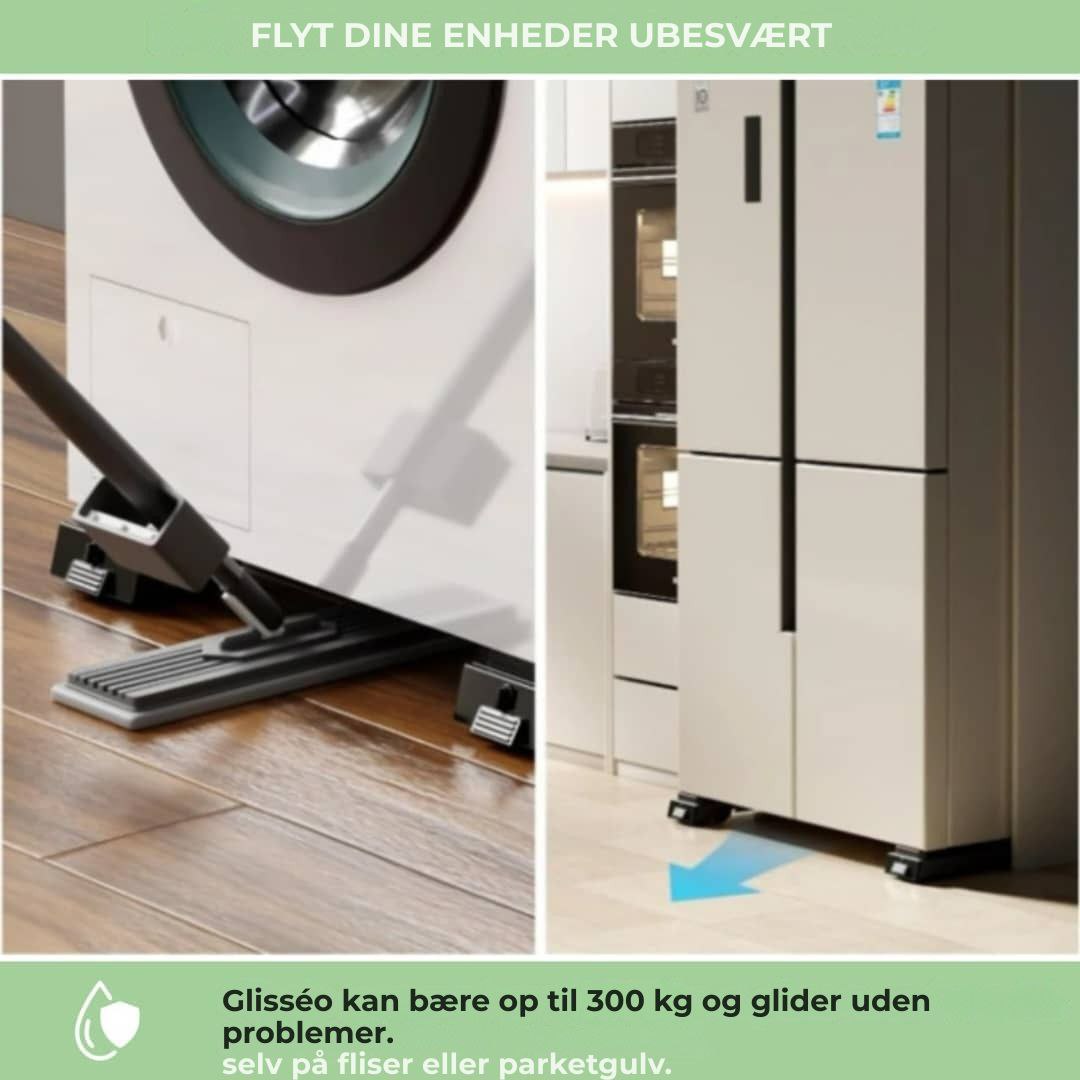 Glisséo | Flyt dine apparater nemt og uden besvær!