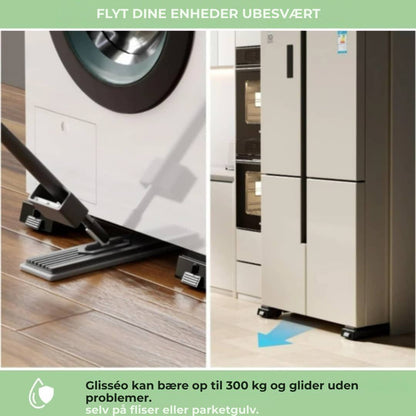 Glisséo | Flyt dine apparater nemt og uden besvær!