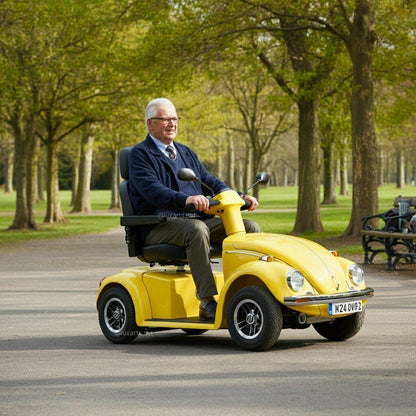Beetle-inspireret mobilitetsscooter