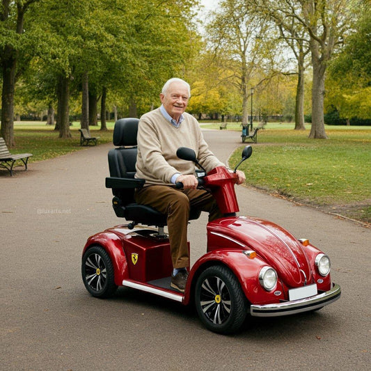 Beetle-inspireret mobilitetsscooter