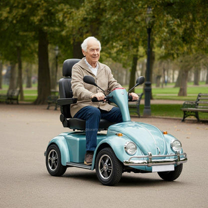 Beetle-inspireret mobilitetsscooter